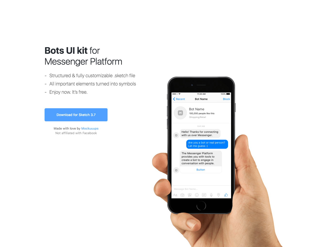 Are you looking for messenger vectors or photos? Bots Ui Kit For Messenger Platform Free Bots Mockup Uikit Logo Branding Website Design Agency Logo Website Branding In Leamington Coventry Warwickshire