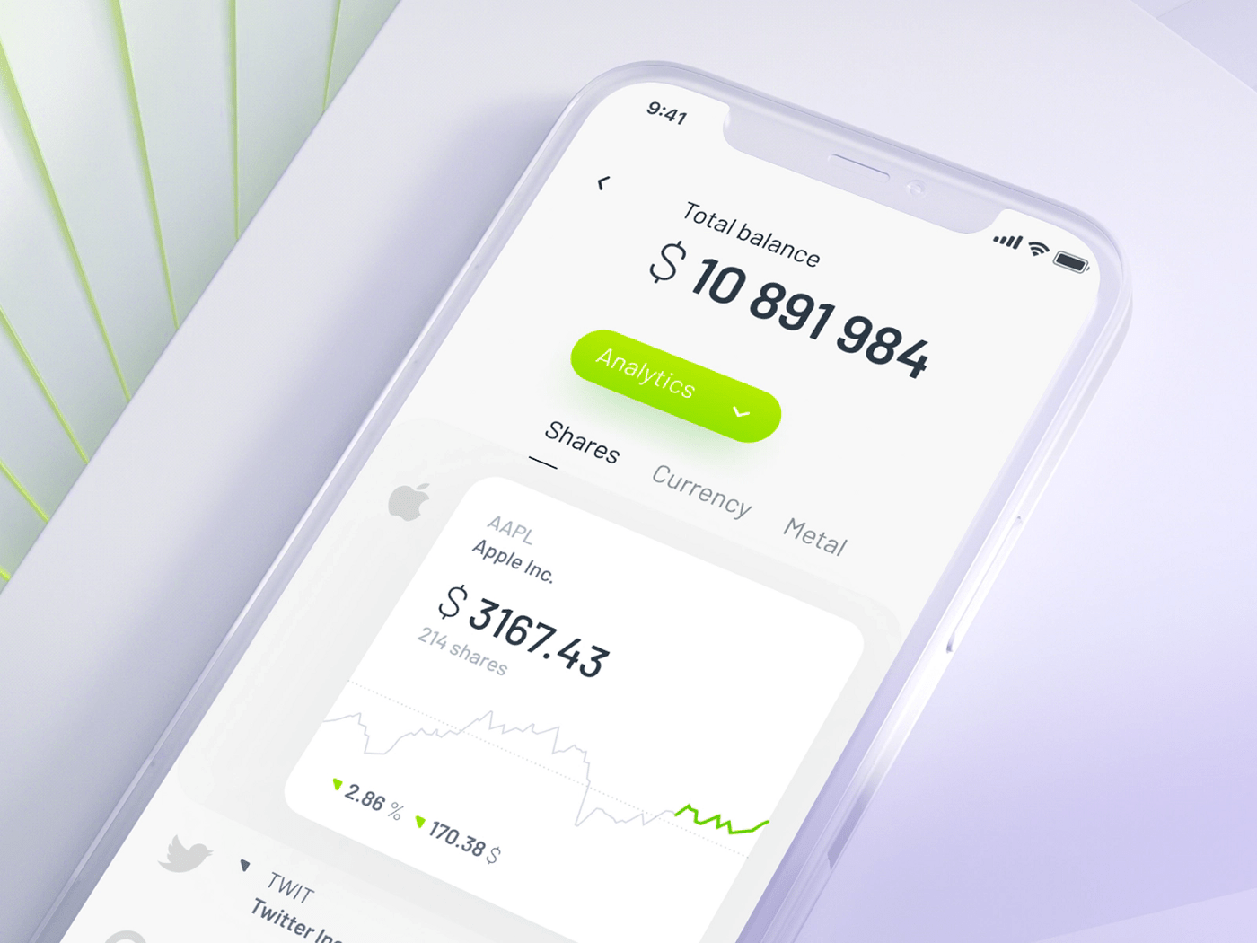 Simple phone mockup for anaylytics ui 3d 3d illustration 3d mockup analytics card chart clean dashboard. Best Design Inspiration Mobile App Development January 2022 Tmdesign