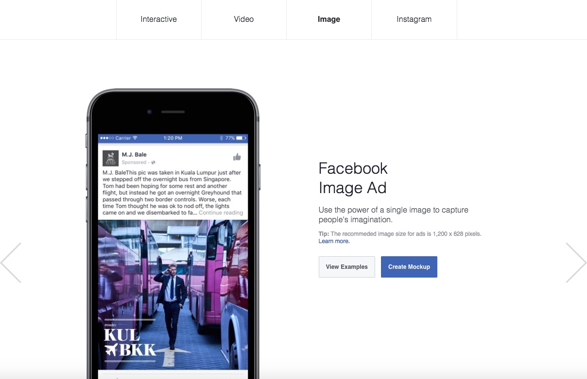 The facebook creative hub mockup is a new way for advertisers to create mockups for their ads. Win Your Next Ad Campaign With Facebook S Creative Hub Another Insight