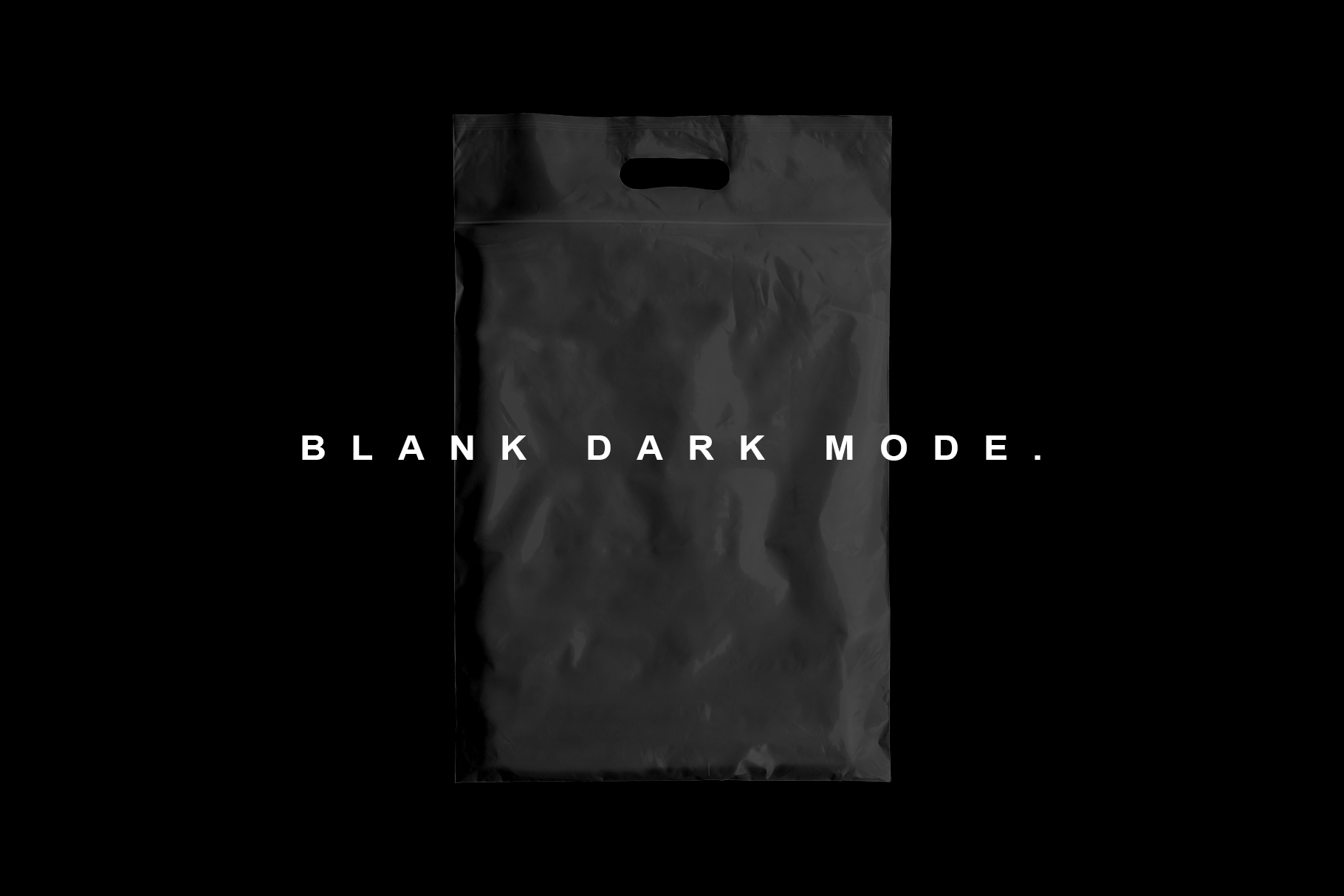 Tired of using leather bags? Free Download Plastic Bag Mockups Photoshop Template Psd File