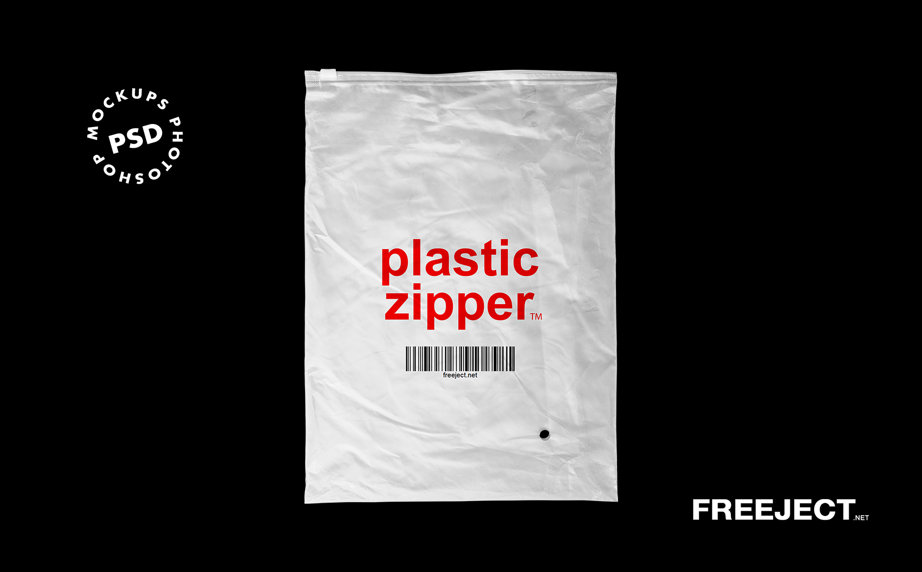 This free ideal two plastic bags mockup psd will allow you to instantly see that how your designs will look after printing on a plastic bag. 3 Plastic Zipper Bag Mockups Free Psd File
