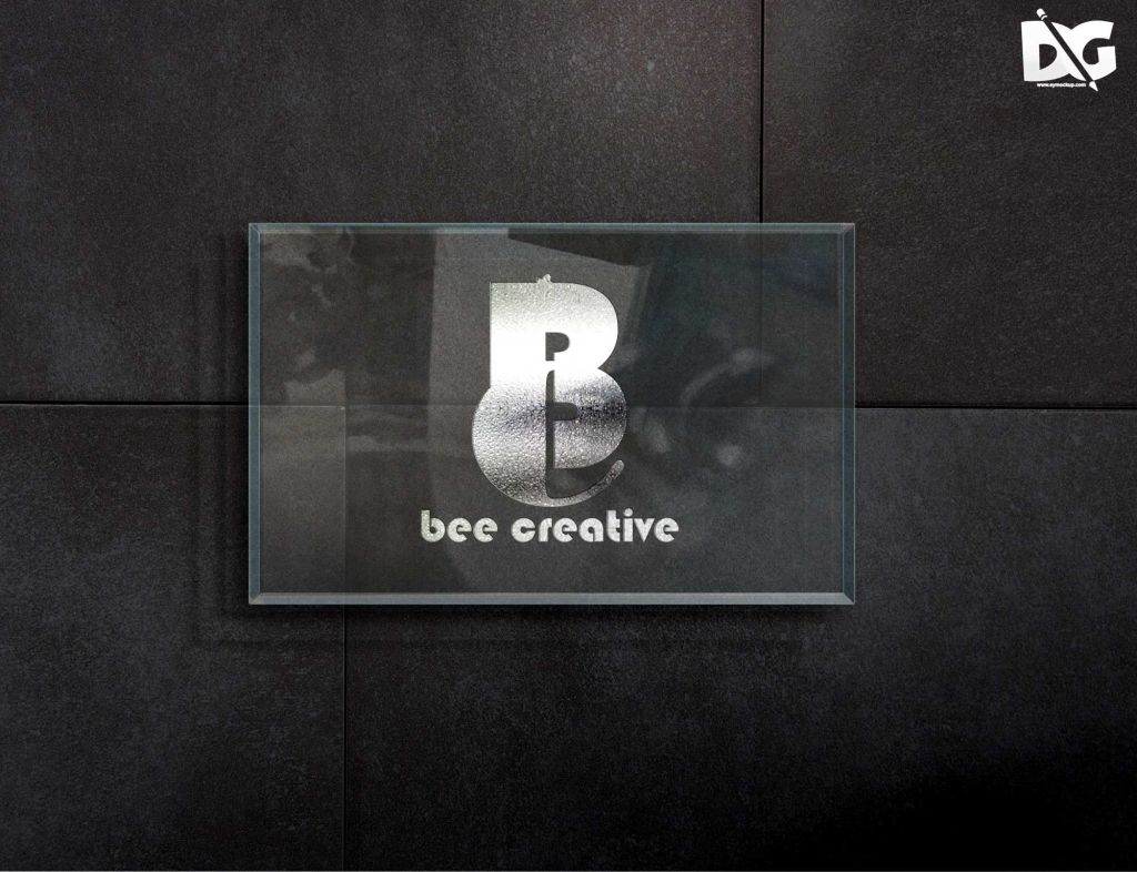 13+ Download Glass Logo Mockup&nbsp;PSD