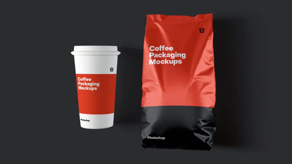 43+ Download Mockup Coffee Packaging Free&nbsp;PSD