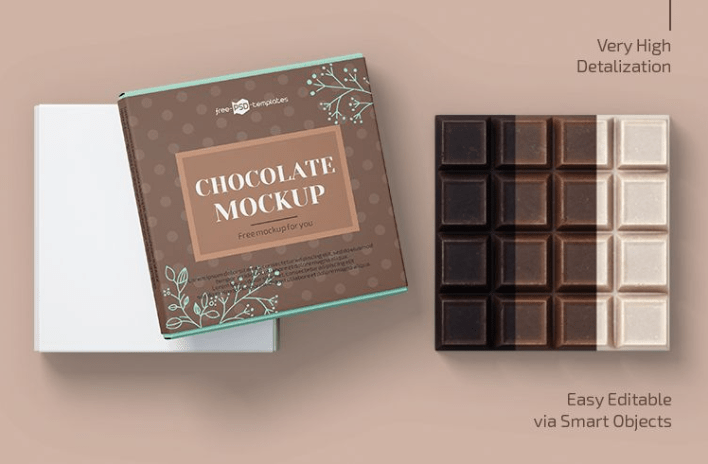 43+ Download Free Chocolate Mockup&nbsp;PSD