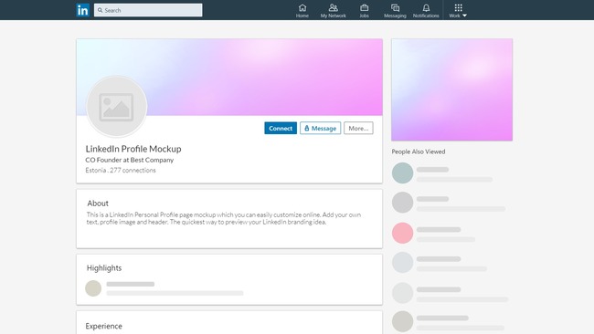 21+ Download Linkedin Mobile Mockup Psd&nbsp;PSD