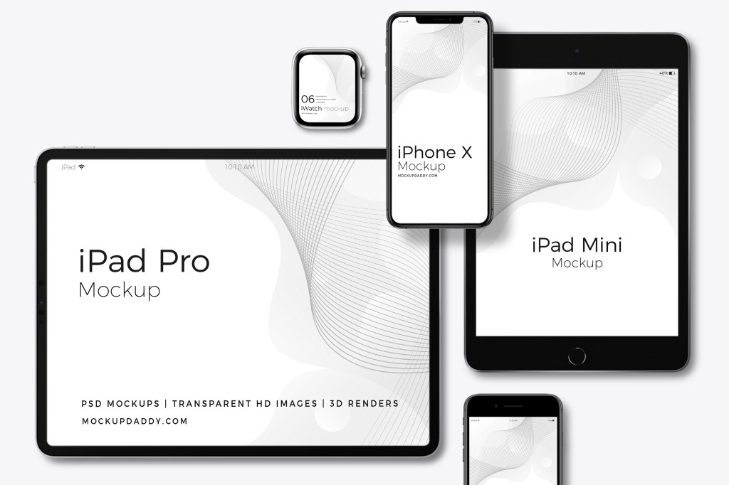 24+ Download Ipad And Iphone Mockup Free&nbsp;PSD