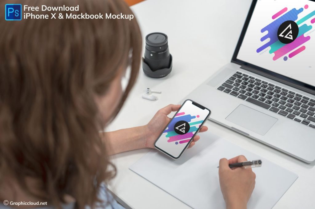 20+ Download Mockup Macbook And Iphone&nbsp;PSD