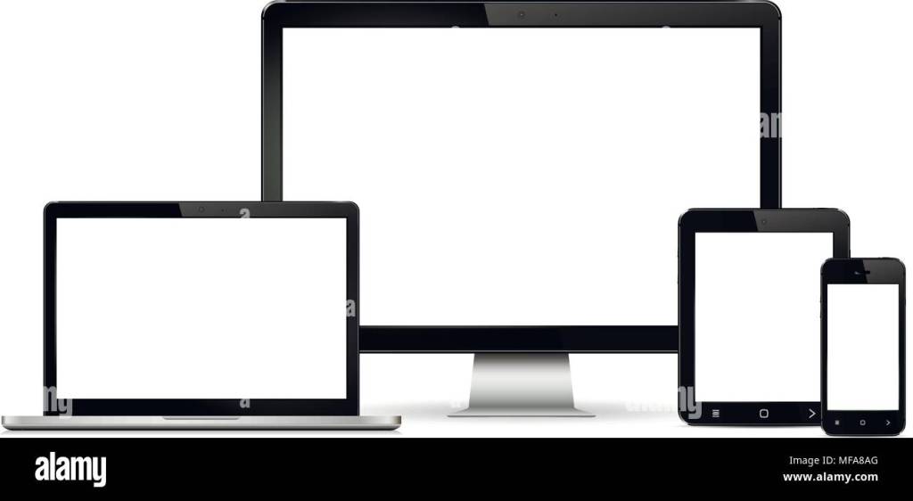 30+ Download Desktop Tablet Phone Mockup&nbsp;PSD