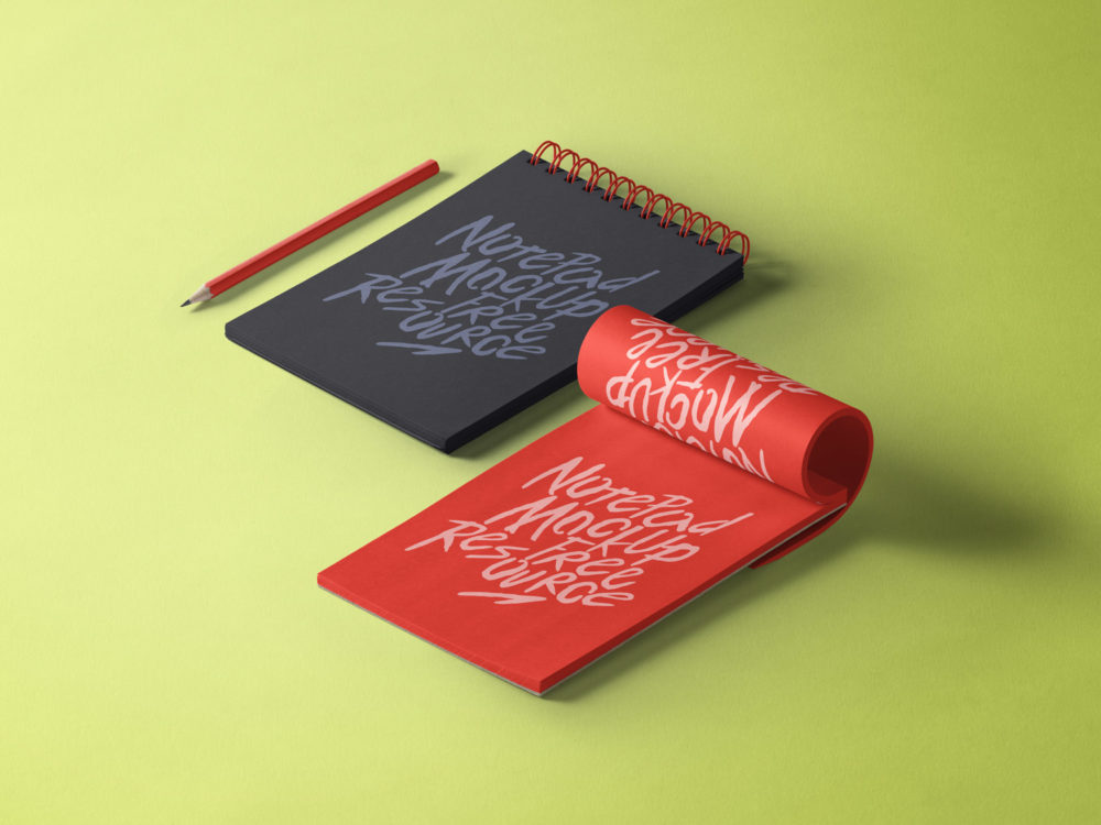43+ Download Spiral Notebook Mockup Free&nbsp;PSD