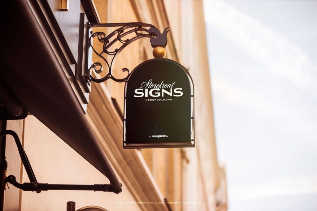 21+ Download Storefront Logo Mockup Free&nbsp;PSD