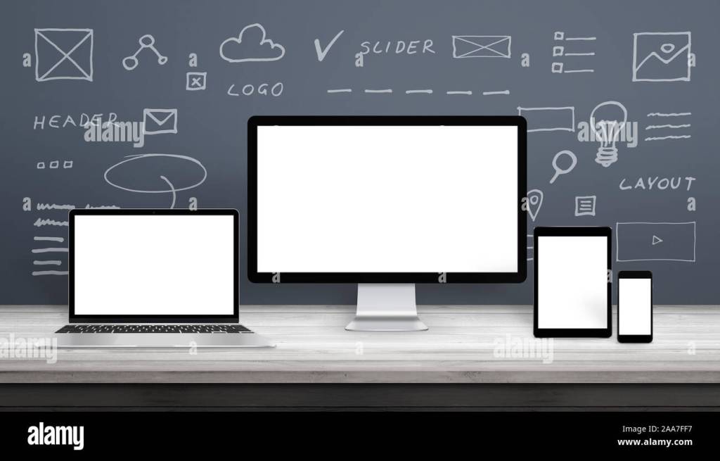 25+ Download Mockup Pc Tablet Phone&nbsp;PSD