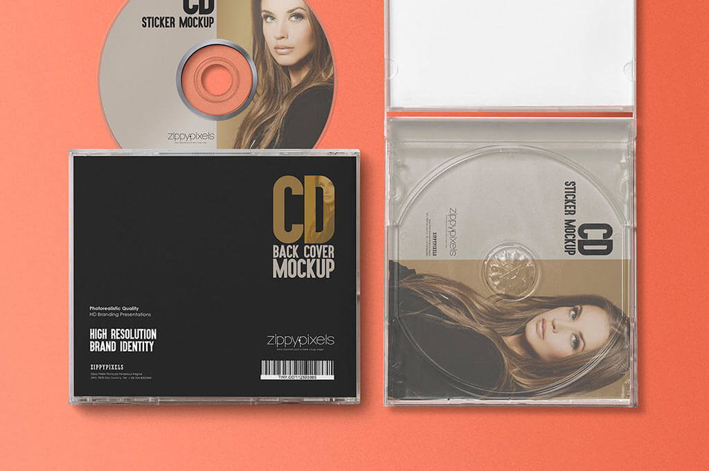 42+ Download Cd Jewel Case Free Mockup&nbsp;PSD