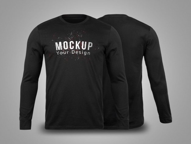 37+ Download Polo Long Sleeve Mockup Free&nbsp;PSD