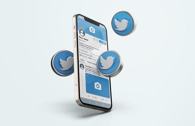 26+ Download Twitter Profile Mockup Mobile&nbsp;PSD